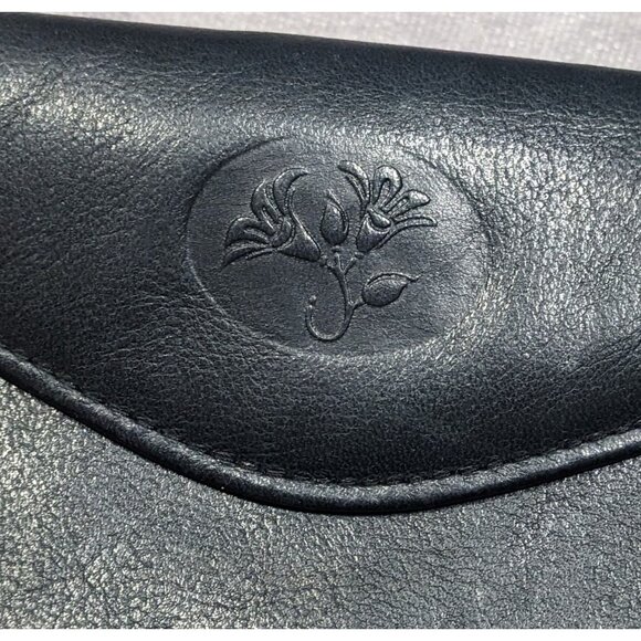 Vintage Buxton Leather Black Wallet With Attached Coin Pouch - Picture 14 of 16